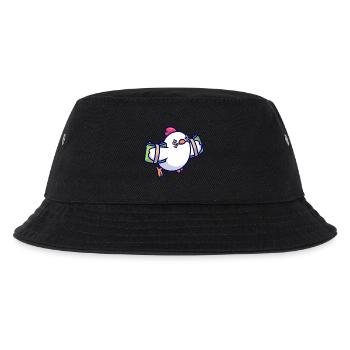 Mascotte Cash Chick avec des yeux de Dollar - Bob Enfant - noir - Devant