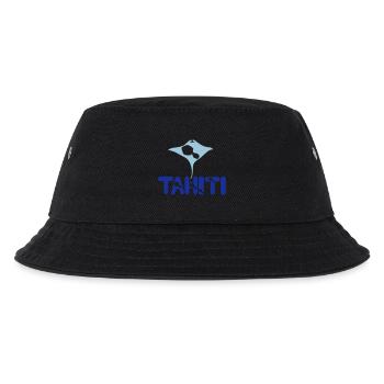 Tattoo tahiti Karte Manta 2 - Kinder Bucket Hat - Schwarz - Vorne