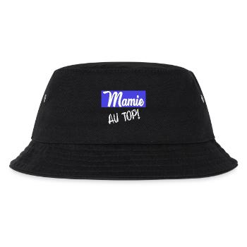 OMA. MUTTERTAG. ALLES GUTE ZUM TAG DER OMA - Kinder Bucket Hat - Schwarz - Vorne