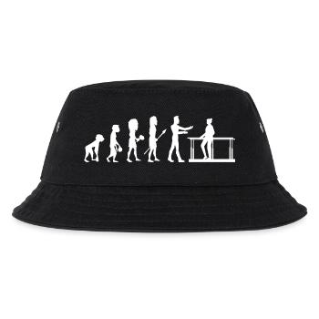 Evolution Masseur Physiotherapist Humor Physio - Kids’ Bucket Hat - black - Front