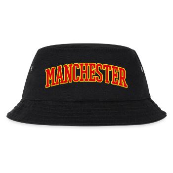 Manchester Varsity Lettering - Kids’ Bucket Hat - black - Front