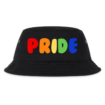 Pride - Kinder Bucket Hat - Schwarz - Vorne