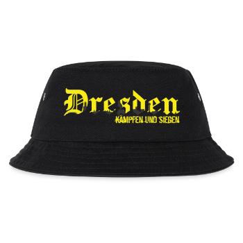 Dresden - Kinder Bucket Hat - Schwarz - Vorne