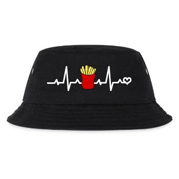French fries - Kids’ Bucket Hat - black - Front