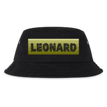 Leonard Leonard - Kids’ Bucket Hat - black - Front