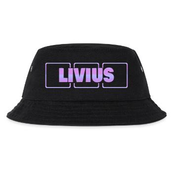 Schwangerschaft Livius - Kinder Bucket Hat - Schwarz - Vorne