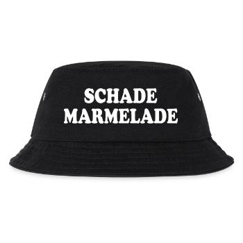 Schade Marmelade - Kinder Bucket Hat - Schwarz - Vorne