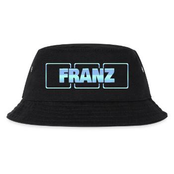 Franz als Baby - Kinder Bucket Hat - Schwarz - Vorne