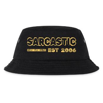 Sarcastic 2006 - Kinder Bucket Hat - Schwarz - Vorne