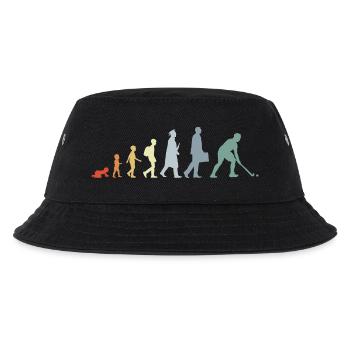 Hockey Evolution - Kids’ Bucket Hat - black - Front