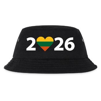 J’aime Lituanie 2026, vacances en Lituanie 2026 - Bob Enfant - noir - Devant