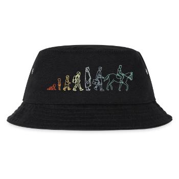 Reitsportler Evolution - Kinder Bucket Hat - Schwarz - Vorne