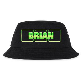 Geschenk für Brian - Kinder Bucket Hat - Schwarz - Vorne