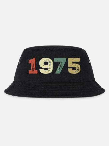 1975 Jahrgang 1975 - Kinder Bucket Hat - Schwarz
