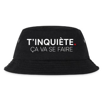 SORGE. ES WIRD ERLEDIGT. | Humor - Kinder Bucket Hat - Schwarz - Vorne