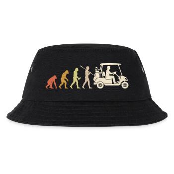 Golf Cart Evolution Cadeau drôle pour golfeur - Bob Enfant - noir - Devant