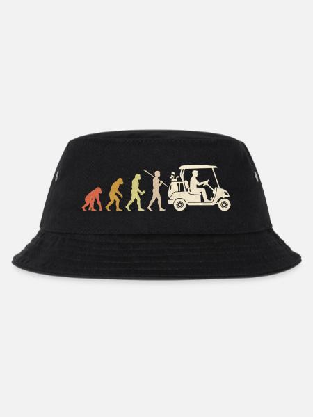 Golf Cart Evolution Cadeau drôle pour golfeur - Bob Enfant - noir
