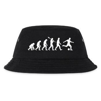 Evolution Fußball - Kinder Bucket Hat - Schwarz - Vorne