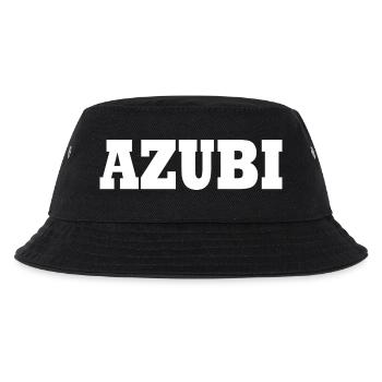 Azubi - Kinder Bucket Hat - Schwarz - Vorne