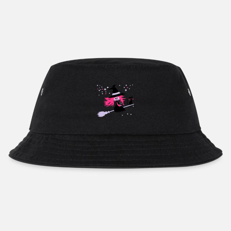 witch - Kids’ Bucket Hat - black