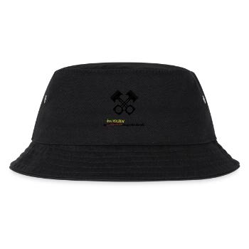 Motorsport Kolben Racing - Kinder Bucket Hat - Schwarz - Vorne