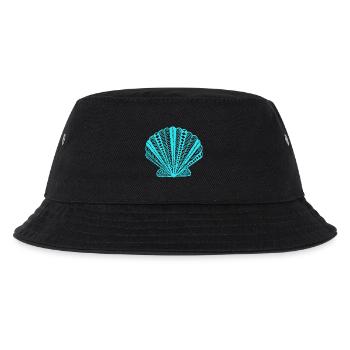 Muschel - Kinder Bucket Hat - Schwarz - Vorne