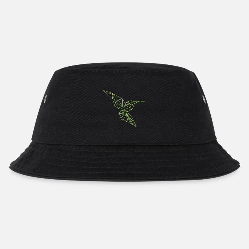 Eisvogel - Kinder Bucket Hat - Schwarz