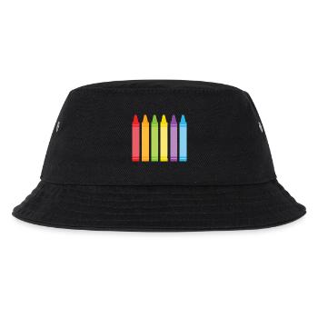 pencils - Kids’ Bucket Hat - black - Front