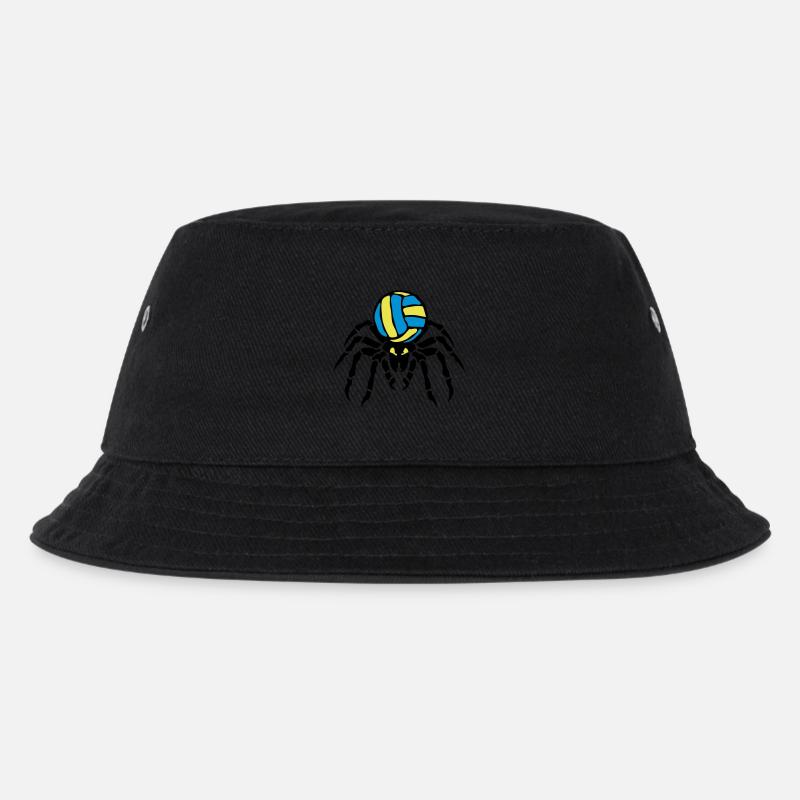 Volleyball Water spider spider spi - Kinder Bucket Hat - Schwarz
