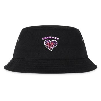 Erzieherin mit Herz - Kinder Bucket Hat - Schwarz - Vorne