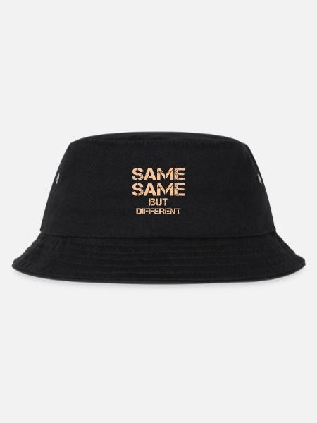 dasselbe selbe aber unterschiedliches Thailand-Zit - Kinder Bucket Hat - Schwarz