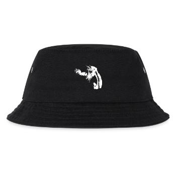 arabisches Pferd - Kinder Bucket Hat - Schwarz - Vorne