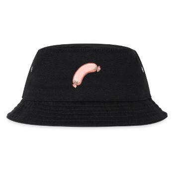 Wurst,esse,würstchen - Kinder Bucket Hat - Schwarz - Vorne