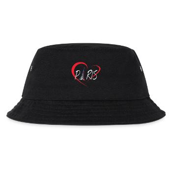 I Love Paris - Kinder Bucket Hat - Schwarz - Vorne