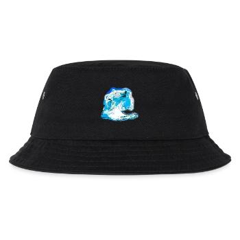 gxp polar bear polar bear enjoyer vector art - Kids’ Bucket Hat - black - Front