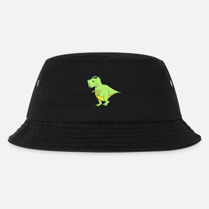Trex - Kinder Bucket Hat - Schwarz