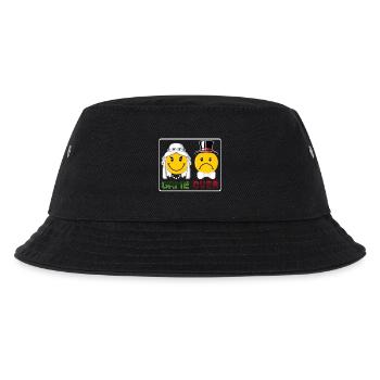 Game over - Kinder Bucket Hat - Schwarz - Vorne