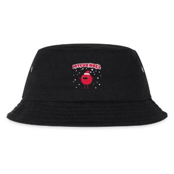 Joyeux Noël - Kinder Bucket Hat - Schwarz - Vorne