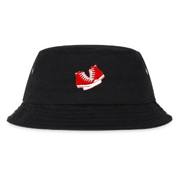 chaussures old school - Kinder Bucket Hat - Schwarz - Vorne