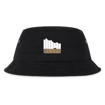 Elbphilharmonie Hamburg - Kinder Bucket Hat - Schwarz - Vorne