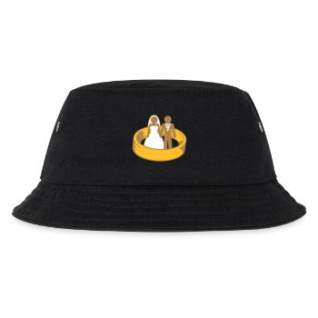 amant couple robe équipe rond cercle se marier rin - Bob Enfant - noir - Devant