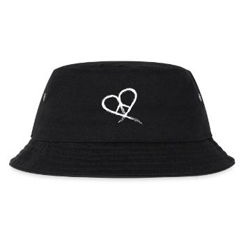 Peace Symbol Hippie coeur paix Liberté Amour - Bob Enfant - noir - Devant