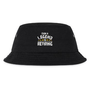 Legende Pension Rente Ruhestand Geschenk - Kinder Bucket Hat - Schwarz - Vorne