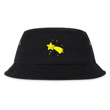 sternschnuppe_03 - Kinder Bucket Hat - Schwarz - Vorne