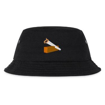 Saw Carpenter - Kids’ Bucket Hat - black - Front