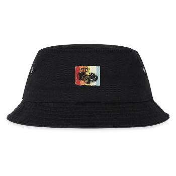 Tractor Deutz retro style - Kids’ Bucket Hat - black - Front