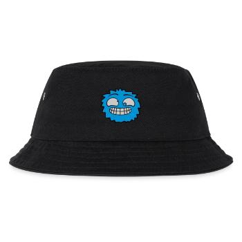 Hairy monster face - Kids’ Bucket Hat - black - Front