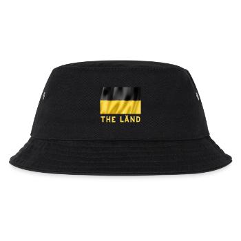 The Länd - Kinder Bucket Hat - Schwarz - Vorne
