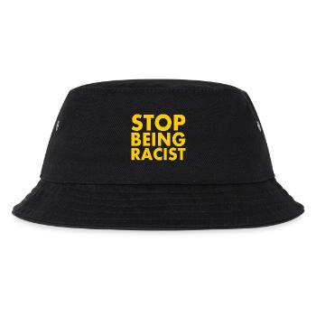 Stop being racist - Bob Enfant - noir - Devant