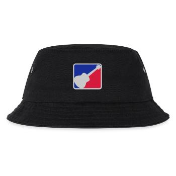 Rot Blau Gitarrist Gitarre - Kinder Bucket Hat - Schwarz - Vorne